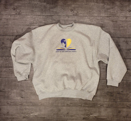 SPIRIT OF GOD CHRISTIAN CHURCH CREWNECK SWEATSHIRTS